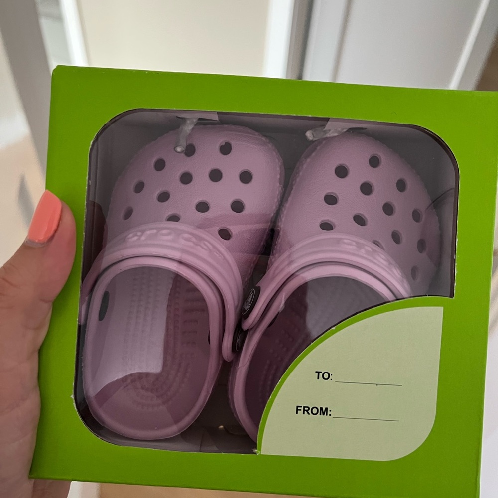 Baby Crocs New